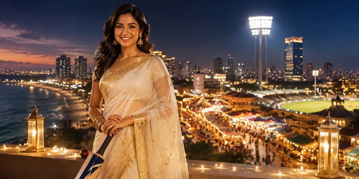 Indian cricket stadium crowd and players symbolizing sports betting enthusiasm