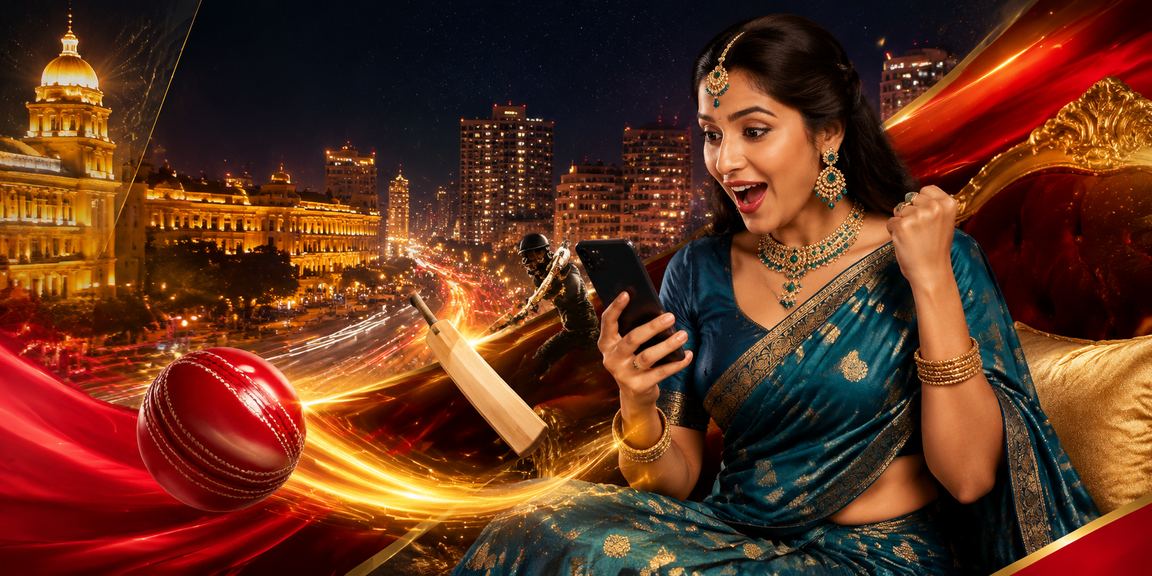 Indian player enjoying online slots reels on mobile
